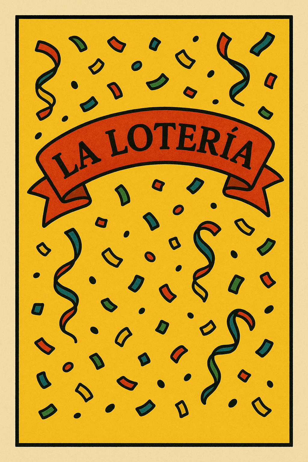 Confeti Lotería